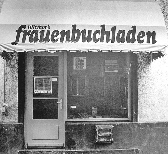 War 1975 der erste deutsche Frauenbuchladen:  »Lillemors« in der Maxvorstadt.	Foto: Privat