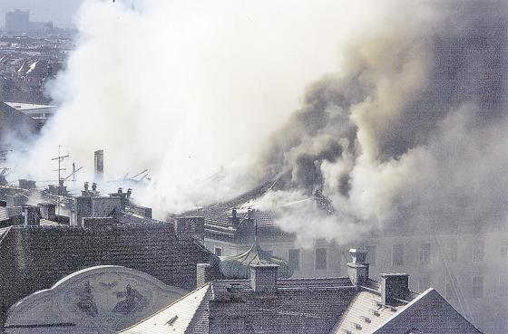 Im April 1987 kam es zu dem verheerenden Brand im Hofbräukeller. Foto: privat