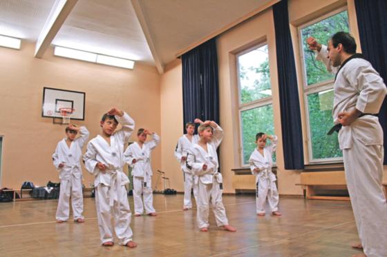 Das ekm-Taekwondo-Training ist für alle Altersgruppen ab sechs Jahre geeignet. 	Foto: VA