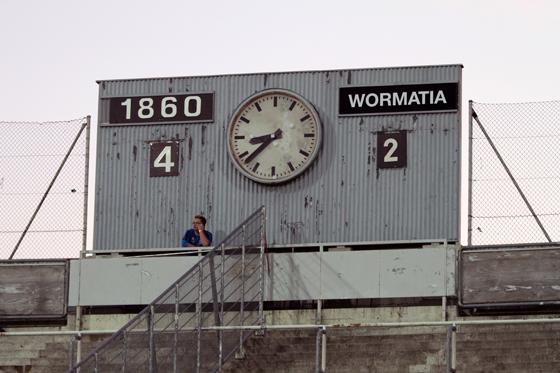 Künftig ein seltener Gast im Grünwalder-Stadion: Wormatia Worms. Foto: A. Wild