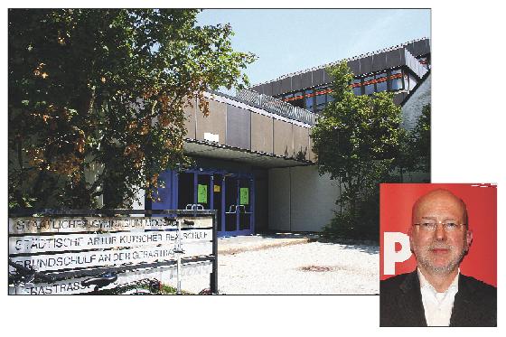 Stadtschulrat Rainer Schweppe will 92 Millionen Euro in die Sanierung des maroden Moosacher Schulzentrums investieren.	Fotos: ws