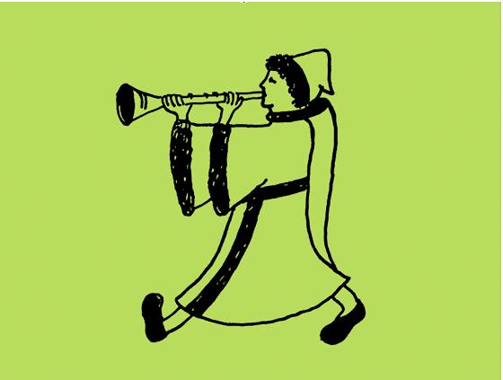 Der Trompeter von Trudering, das Vereinsemblem des Truderinger Musikvereins.	Foto: privat