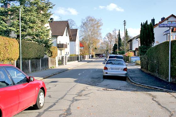 In der Dülferstraße wird nach den Beobachtungen der Anwohner viel zu schnell gefahren.	Foto: ws