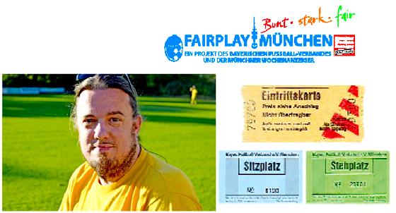 Manuel Böhm ist ein »Regionalhopper«. Er sammelt Fußballplätze in Bayern und bewahrt die Eintrittskarten auf. Böhm hat zwei Bücher (»Fußballplatzschwärmer« und »Fußballplatzschwärmer  Die 2. Halbzeit«) veröffentlicht. Fotos: SW, pi