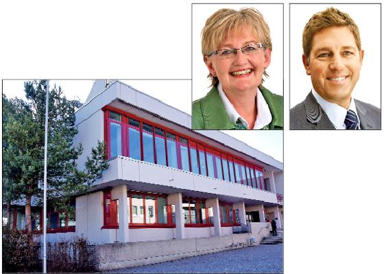 Sowohl Rosie Weber als auch Ullrich Sander wollen demnächst im Taufkirchner Rathaus regieren, am Sonntag wird entschieden, wer gewinnt. 	Foto: hw/VA