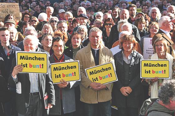 Das Bündnis »München ist bunt!« ruft dazu auf, sich am Samstag, 10. Mai, einer Demo der »Besorgten Eltern« entgegenzustellen.	 Foto: © Micky Wenngatz