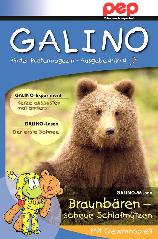 Für neugierige Kinder: Das neue Galino liegt bald in der Kundeninfo aus.