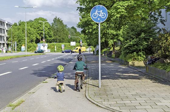Der Landkreis München plant einen Ausbau der Radwege zu so genannten Radl-Highways. Auch Unterföhring könnte davon profitieren. Foto: Andrea Hinze