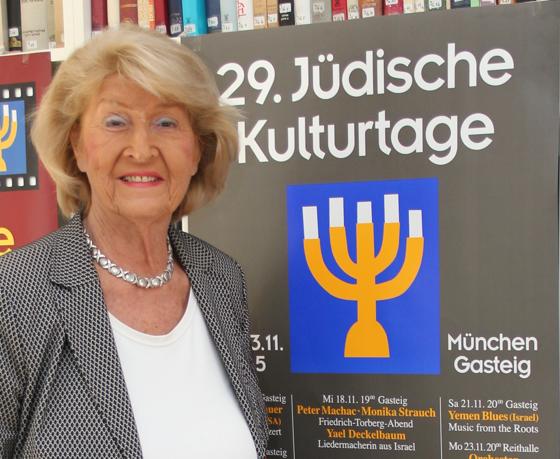 Ilse Ruth Snopkowski hat 1987 die Jüdischen Kulturtage München ins Leben gerufen. Auch bei der 29. Auflage hat sie mit viel Elan an der Programmgestaltung gearbeitet.  Foto: cr