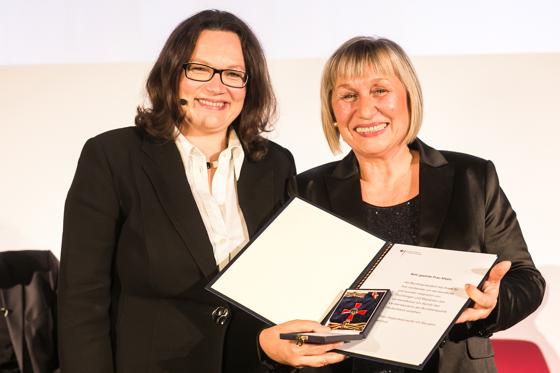Sadija Klepo, Gründerin des Vereins »Hilfe von Mensch zu Mensch« erhielt Anfang November das  Bundesverdienstkreuz. Foto: VA
