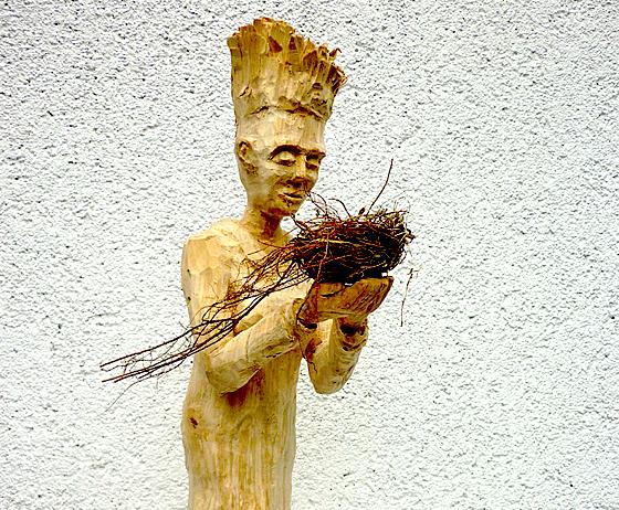 Auch Skulpturen wie diese werden in der Mohr-Villa gezeigt. 	Foto:VA