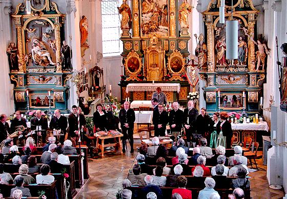 Das Bairische Mariensingen in der Kirche St. Ottilie in Möschenfeld steht an.	Foto: privat