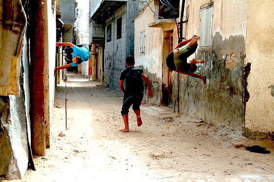 Eindrucksvolle Fotos, aus dem Blickwinkel Jugendlicher aus Palästina.	Foto: VA