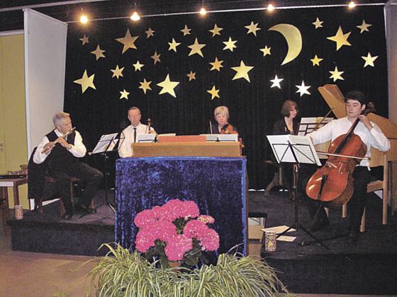 Letzte Kleine Gute-Nacht-Musik in St. Phvor der Sommerpause. 	Foto: VA