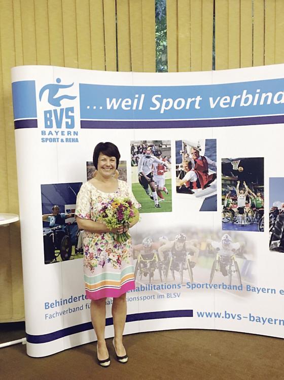 Stachowitz führt den Behinderten- und Rehabilitations-Sportverband Bayern.	Foto: Diana Stachowitz