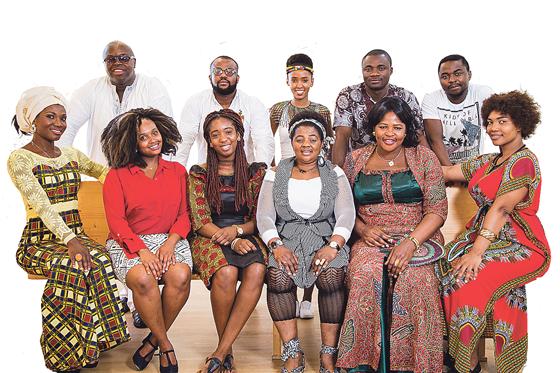 Der Gospelchor »Praise Team« unter der Leitung von Muyiwa Abisagboola ist mit Sängern und Musikern aus 12 verschiedenen Ländern Afrikas vertreten. 	Foto: VA