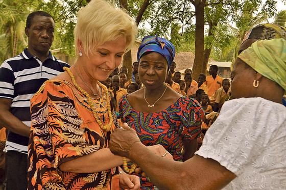 Während eines vierwöchigen Aufenthalts in einem Dorf in Ghana entstand die Idee zur Vereinsgründung von »friends without borders e.V.«	Foto: Verein