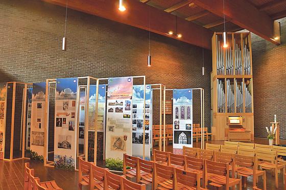 Ausstellung zur Geschichte 200 Jahre Protestanten in Perlach.	Foto: VA