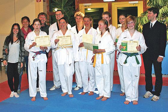 Auch bei vielen Turnieren ist Taekwondo Vaterstetten erfolgreich mit vertreten.	Foto: Verein