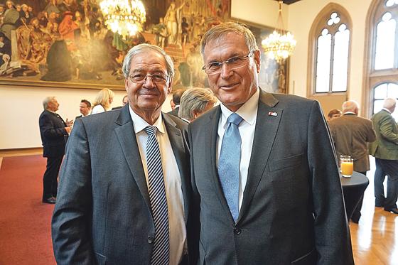 Stadtrat Hans Podiuk mit Bundestagsvizepräsident MdB Johannes Singhammer.	Foto: VA