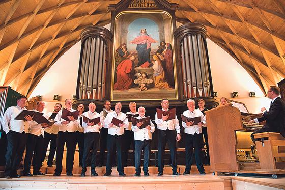 Optische und akustische Harmonie prägen die Auftritte des Münchner Männerchors.	Foto: Chor