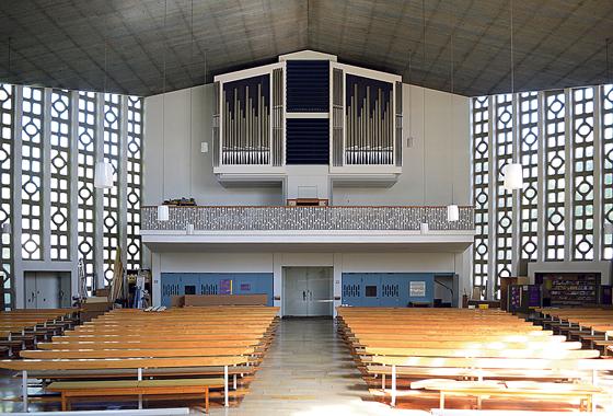 Die neue Orgel schmückt jetzt endlich die Empore der Pfarrkirche von Maria Immaculata.	Foto: VA