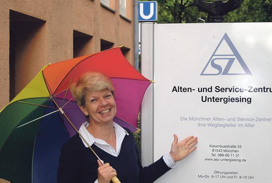 ASZ-Mitarbeiterin Dorothea Nieder-Müller freut sich auf viele Anfragen nach Hausbesuchen. Gemeinsam finden wir eine Lösung, verspricht sie.	Foto: ASZ