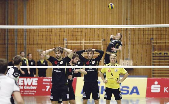 Ein soveräner Auswärtssieg: Grafing holt drei Punkte in Dresden und zieht in der Tabelle an den Sachsen vorbei.	Foto: Volleyball Grafing