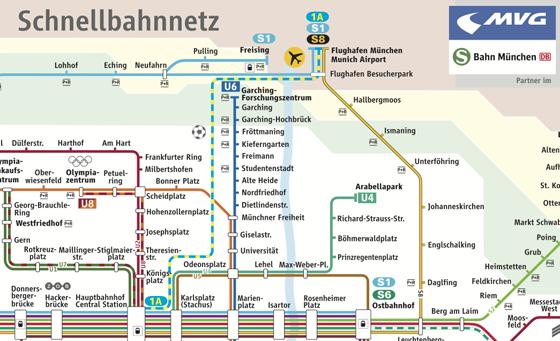 Frankfurt Netzplan U Bahn