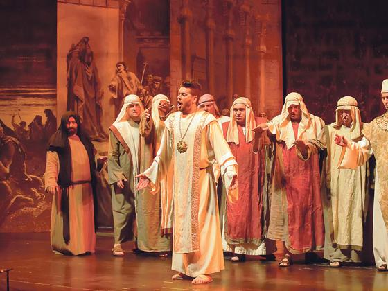 Der Freiheitskampf als Motiv der Oper »Nabucco« hat auch 175 Jahre nach ihrer Entstehung nichts an Aktualität eingebüßt.	Foto: © Luka Fode
