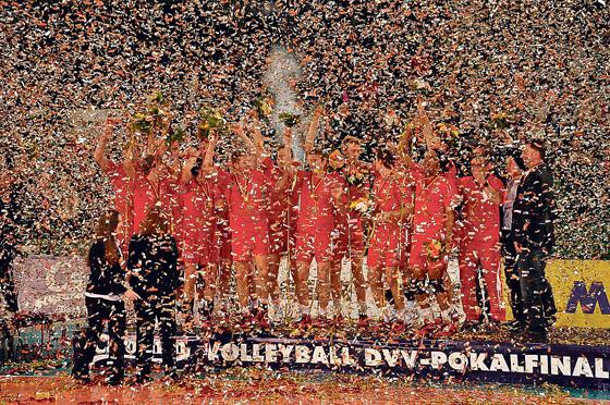 An die erfolgreichen Zeiten wollen die Unterhachinger Volleyballer in der neuen Saison wieder anknüpfen.	Foto: VA