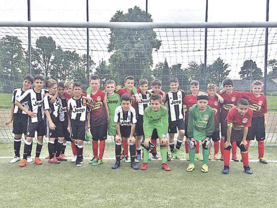 Können stolz auf ihre Leistung sein: die U11 des SV Olympiadorf Concordia und die Jungs von Juventus Turin.	Foto: privat