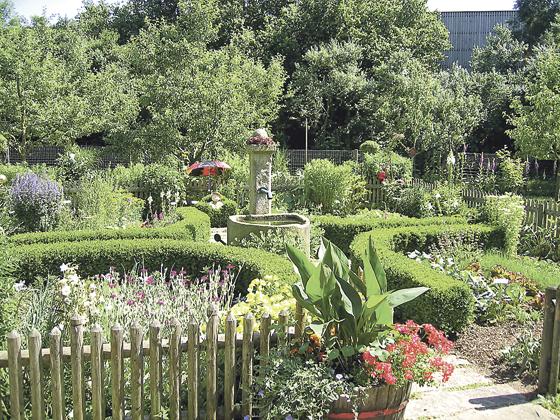 Der Lehrgarten des Gartenbauvereins Feldkirchen kann besichtigt werden. 	Foto: Grünordnung Landratsamt München