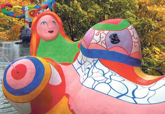 Zu den Zielen der vhs-Bildungsreise gehört der Tarotgarten der Niki de Saint Phalle in Capalbio.	Foto: VA