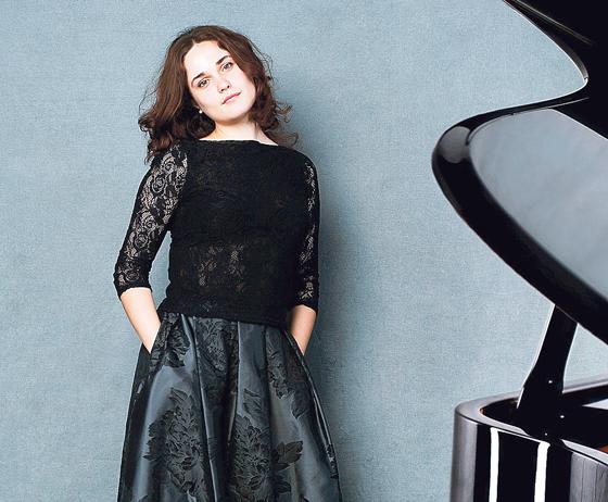 Die Ausnahme-Pianistin Anna Vinnitskaya tritt am 19. September im August Everding Saal auf.	Foto: Gela Megrelidze