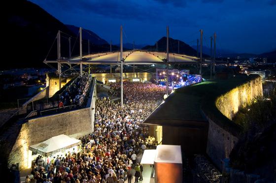 Auf der Burg in Kufstein findet vom 22. bis 24. September das erste Music Festival statt. 	Foto: Top-City Kufstein GmbH