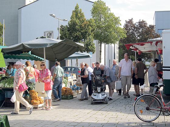 Am Freitag, 22. September, startet die »Aktion Brotzeitbox« der deutschen Marktgilde e. G. auf dem Neufahrner Freitagsmarkt.	Foto: Sonja Aigner