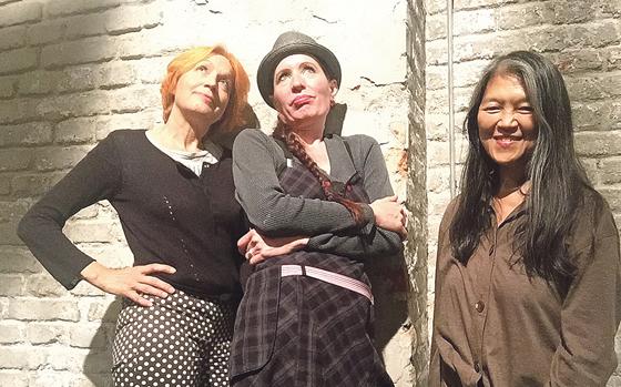 Sarah Ines, Ulrike Budde und Masako Ohta gastieren am 27. September in der Seidlvilla.	Foto: VA
