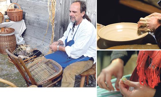 Die Herstellung von Hand erfordert Geschick und Erfahrung. Manuell hergestellte Produkte haben auch immer einen gewissen künstlerischen Wert.	Fotos: Dieter Schnöpf