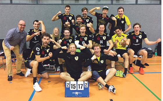 Ein gelungenes Wochenende: In Frankfurt und Mainz konnten die Grafinger jeweils gewinnen. 	Foto: Volleyball Grafing