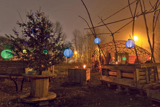 Den Gemeinschaftsgarten »rosen_heim« kann man am  13. Dezember beim Winterfest kennenlernen.	Foto: MGS