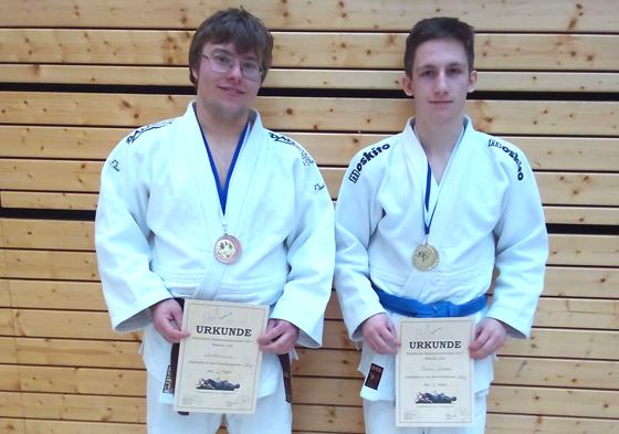 Judoka Florian Zischka ist Bayerischer Bodenmeister und Markus Lux holt Bronzemedaille.	Foto: privat
