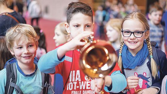 Am 9. März dürfen Kinder ab zwei Jahren in die Welt der Musik eintauchen. Im Gasteig gibt es an diesem Tag über 60 Workshops und Konzerte.	Foto: Andreas Merz