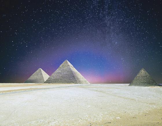 Neue Perspektiven entdecken  wie hängen die Pyramiden mit den Sternen zusammen?	Foto: VA