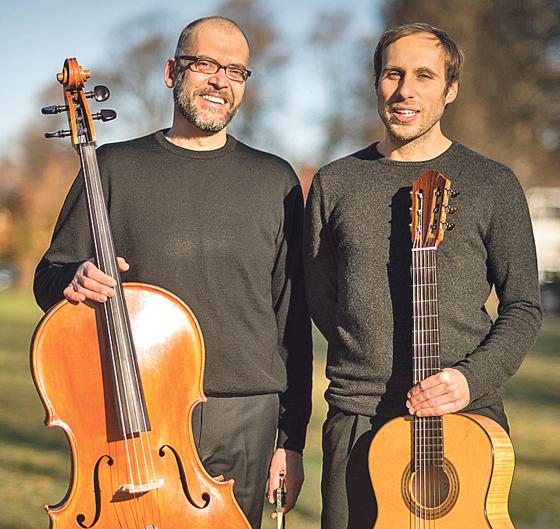 Daniel Werner und Wolfgang Fink spielen am 24. Februar im Ara-Center in Neubiberg.	Foto: VA