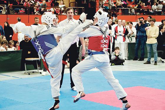 Beim Neubiberger Cup holten die Taekwondo-Kämpfer stolze 21 Medaillen.	Foto: TSV Neubiberg