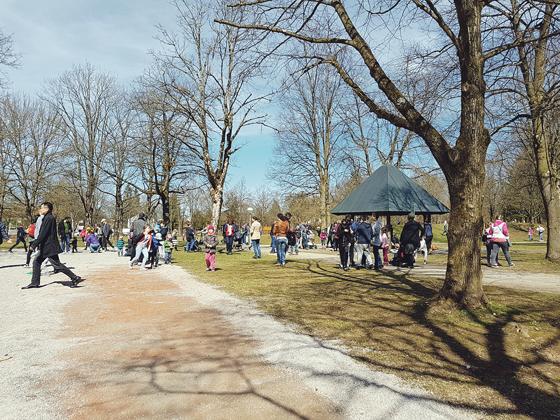 Über 200 Kinder nahmen am lustigen Ostereier-Suchen der CSU Ottobrunn am Ostermontag teil. 	Foto: Privat