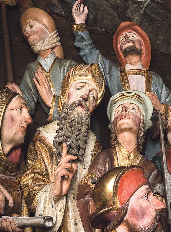 aAus der Wallfahrtskirche Maria Ramersdorf stammt der Heilig-Kreuz-Altar.	F.: Diözesanmuseum Freising/Thomas Dashuber