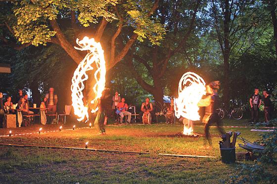 Auch eine Feuershowgruppe wird diesmal wieder ihre Künste präsentieren.	Foto: Christian Kraus