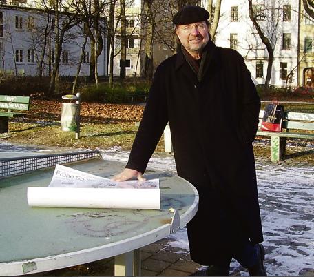 Beim Tischtennisplatz im Maßmannpark dürfte sich Münchens erster jüdischer Friedhof befunden haben, hat Klaus Bäumler recherchiert. Foto: js